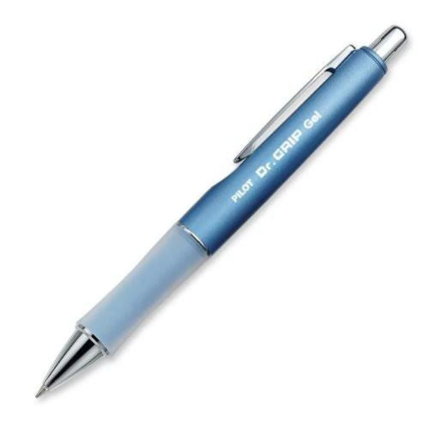 Pilot Dr. Grip Limited Retractable Rolling Ball Gel Pen In Ice Blue - Fine Point 1 Pilot Dr. Grip Limited Retractable Rolling Ball Gel Pen In Ice Blue - Fine Point