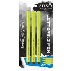 Pilot Ensō Calligraphy Lettering Pen With Assorted Tips In Black