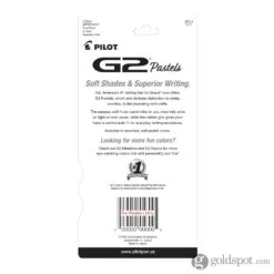 Pilot G2 Retractable Pastel Gel Ink Pens In Assorted Colors - Fine Point - Pack Of 5 -Pen & Paper Store pilot g2 retractable pastel gel ink pens in assorted colors fine point pack of 5 896