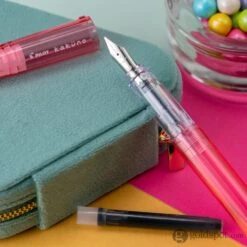 Pilot Kakuno Fountain Pen In Translucent Coral 9 Pilot Kakuno Fountain Pen In Translucent Coral -Pen & Paper Store pilot kakuno fountain pen in translucent coral 413