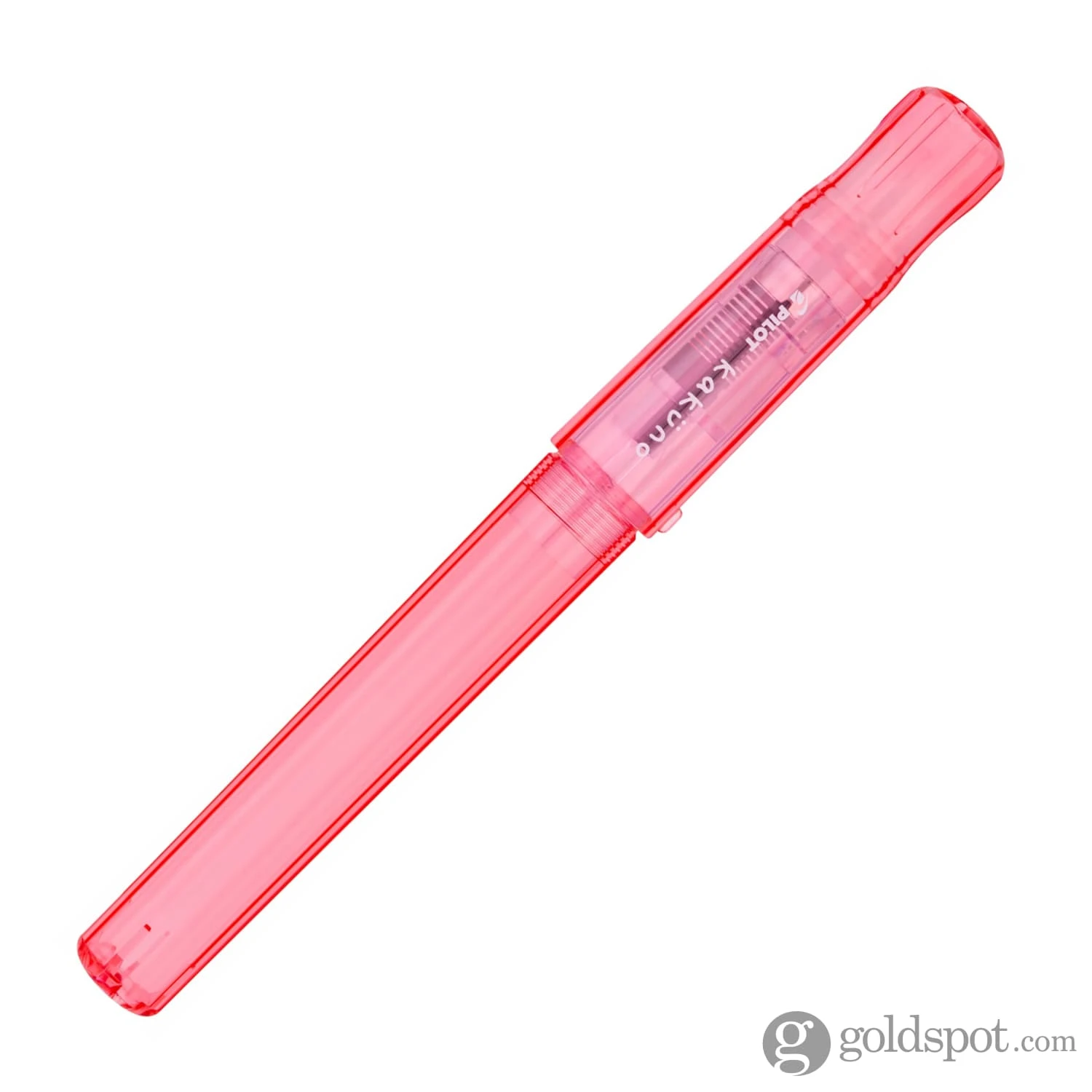 Pilot Kakuno Fountain Pen In Translucent Coral 2 Pilot Kakuno Fountain Pen In Translucent Coral - Image 2