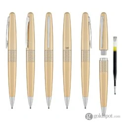 Pilot Metropolitan Ballpoint Pen In Zig Zag Gold -Pen & Paper Store pilot metropolitan ballpoint pen in zig zag gold 685
