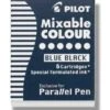 Pilot Parallel Ink Cartridges In Blue-Black - Pack Of 6