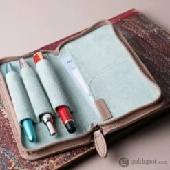 Pilot Pensemble 3 Piece Case In Beige/Light Blue 6 Pilot Pensemble 3 Piece Case In Beige/Light Blue -Pen & Paper Store pilot pensemble 3 piece case in beigelight blue 316