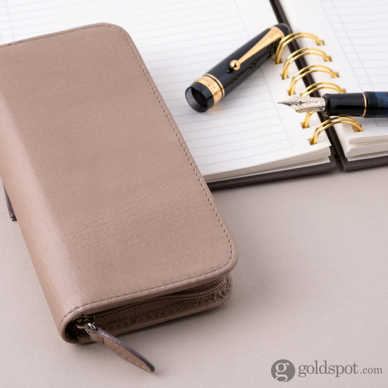 Pilot Pensemble 3 Piece Case In Beige/Light Blue 4 Pilot Pensemble 3 Piece Case In Beige/Light Blue - Image 4