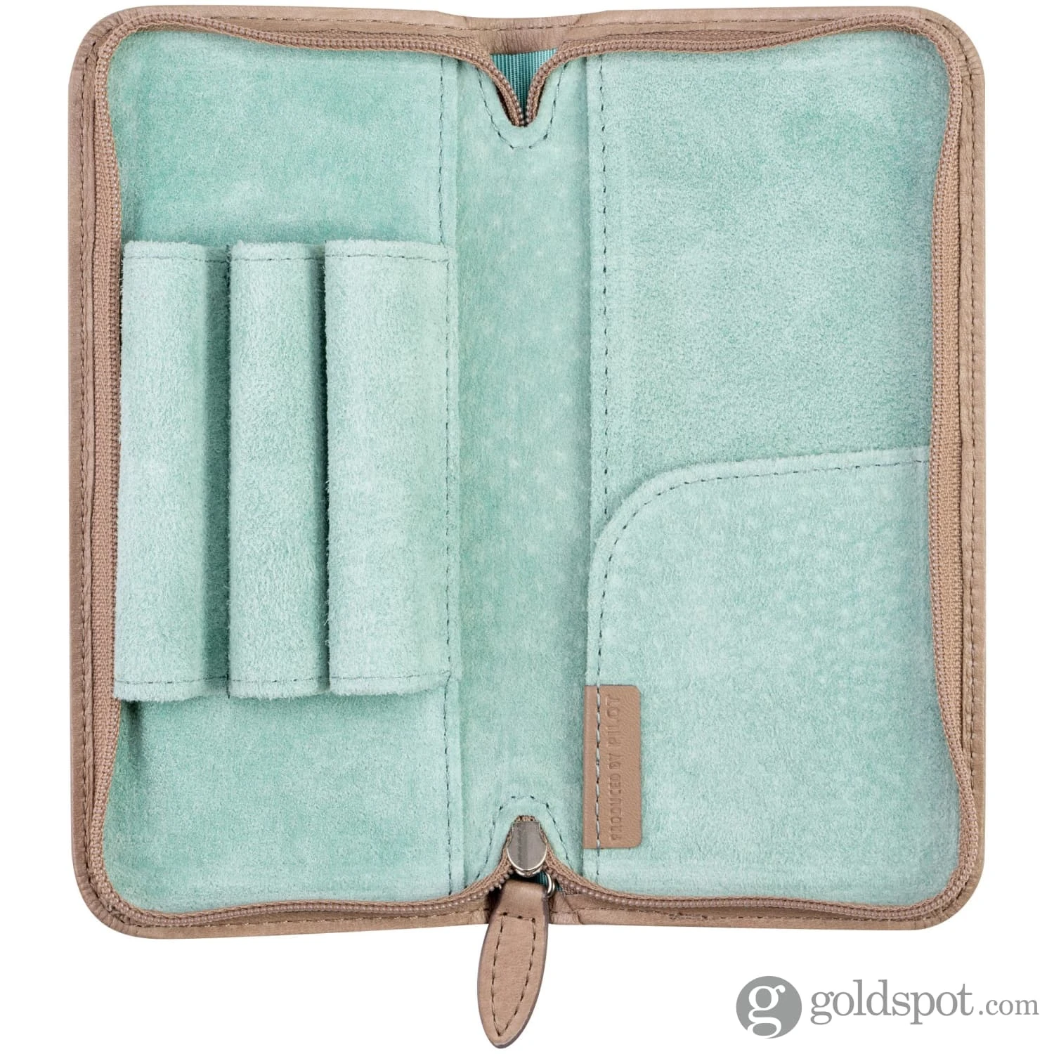 Pilot Pensemble 3 Piece Case In Beige/Light Blue 2 Pilot Pensemble 3 Piece Case In Beige/Light Blue - Image 2