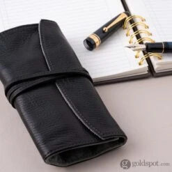 Pilot Pensemble 5 Piece Roll Pen Case In Black -Pen & Paper Store pilot pensemble 5 piece roll pen case in black 728