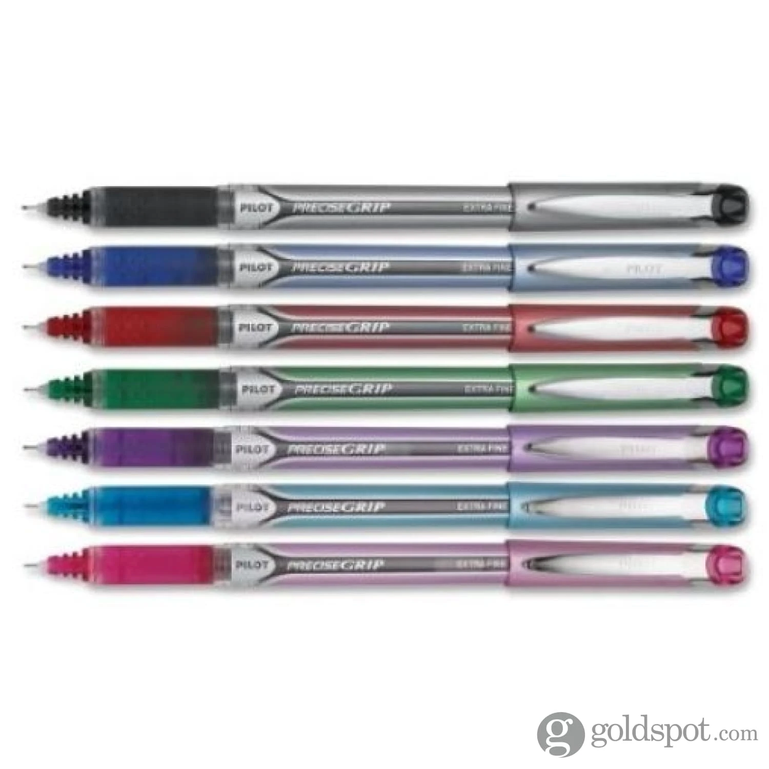 Pilot Precise Grip Rollerball Pens In Assorted Colors - Extra Fine Point - Pack Of 7 2 Pilot Precise Grip Rollerball Pens In Assorted Colors - Extra Fine Point - Pack Of 7 - Image 2
