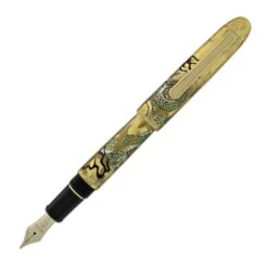 Platinum Kanazawa-haku Fountain Pen In Ascending Dragon - 14K Gold