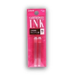 Platinum Preppy Ink Cartridge In Pink - Pack Of 2