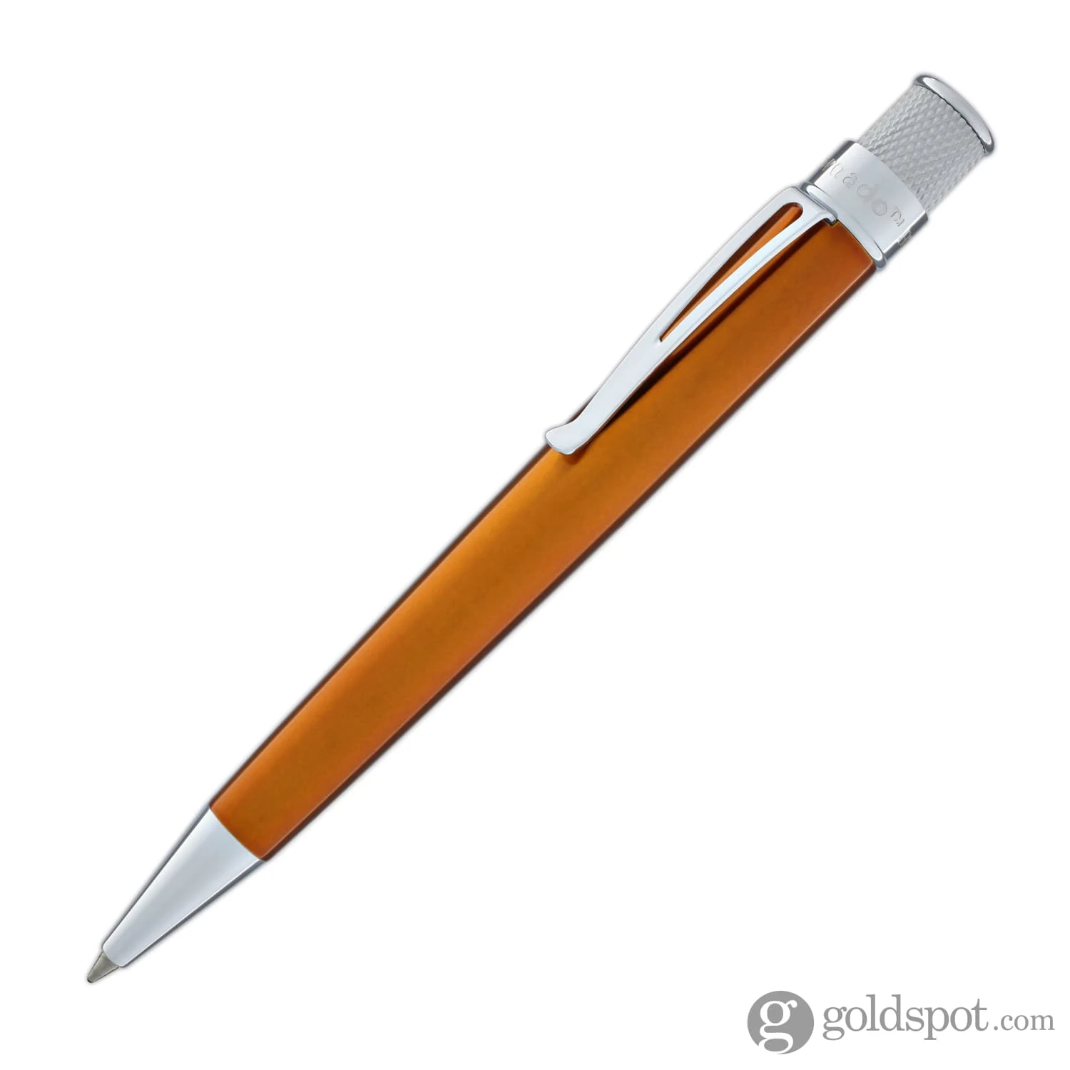 Retro 51 Tornado Rollerball Pen In Orange Lacquer 2 Retro 51 Tornado Rollerball Pen In Orange Lacquer - Image 2