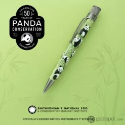 Retro 51 Tornado Smithsonian Rollerball Pen In Panda -Pen & Paper Store retro 51 tornado smithsonian rollerball pen in panda 818