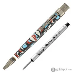 Retro 51 Tornado Smithsonian Rollerball Pen In Raven Steals The Sun -Pen & Paper Store retro 51 tornado smithsonian rollerball pen in raven steals the sun 168