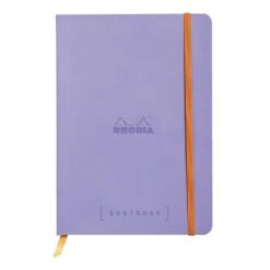 Rhodia Goalbook A5 Dot Grid Notebook In Iris - 5.75 X 8.25