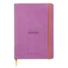 Rhodia Goalbook A5 Dot Grid Notebook In Lilac - 5.75 X 8.25