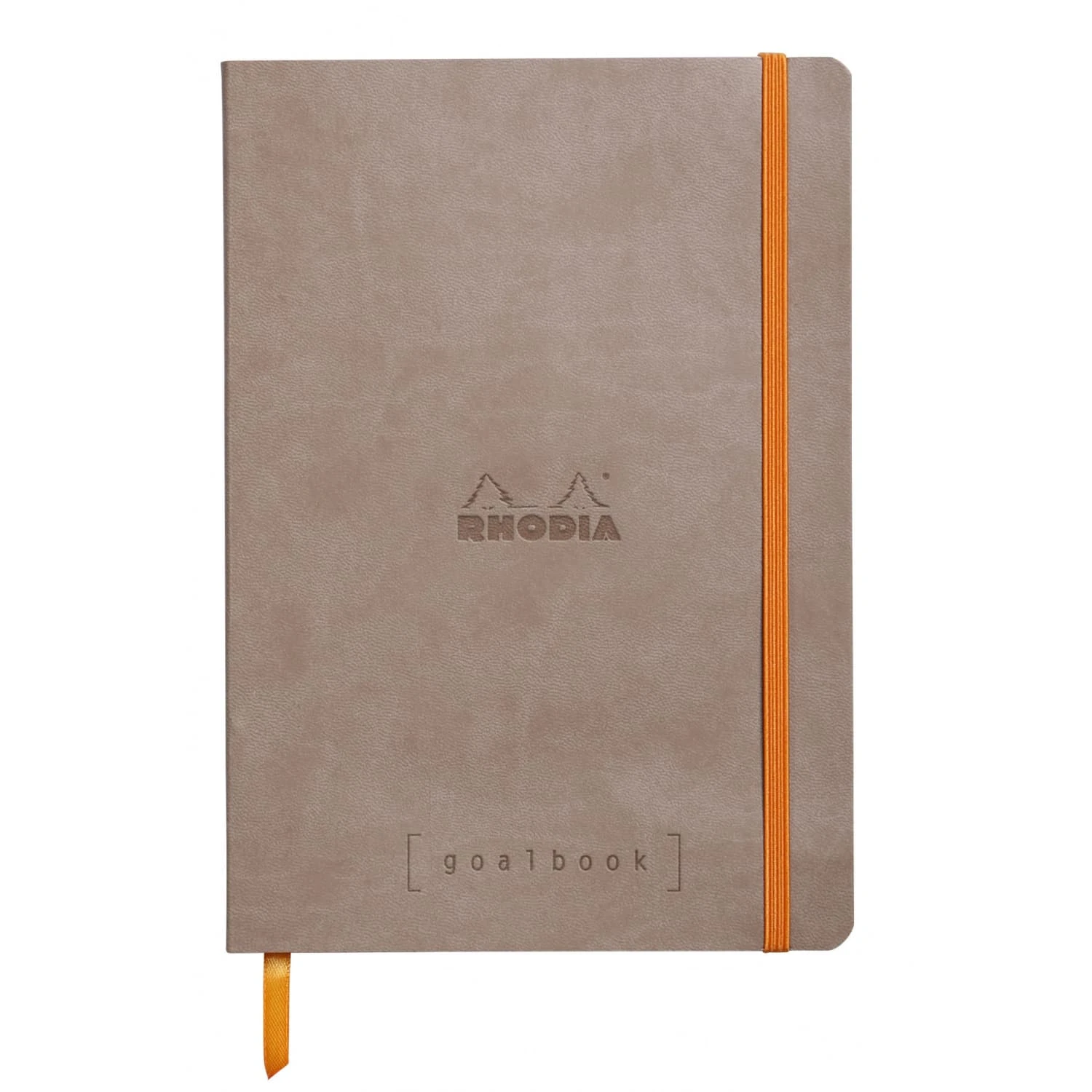 Rhodia Goalbook A5 Dot Grid Notebook In Taupe - 5.75 X 8.25 1 Rhodia Goalbook A5 Dot Grid Notebook In Taupe - 5.75 X 8.25