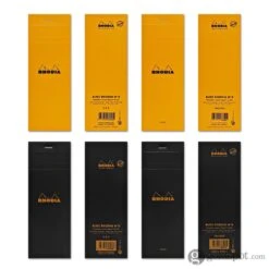 Rhodia No. 8 Staplebound 3 X 8.25 Notepad In Orange -Pen & Paper Store rhodia no 8 staplebound 3 x 8 25 notepad in orange 327