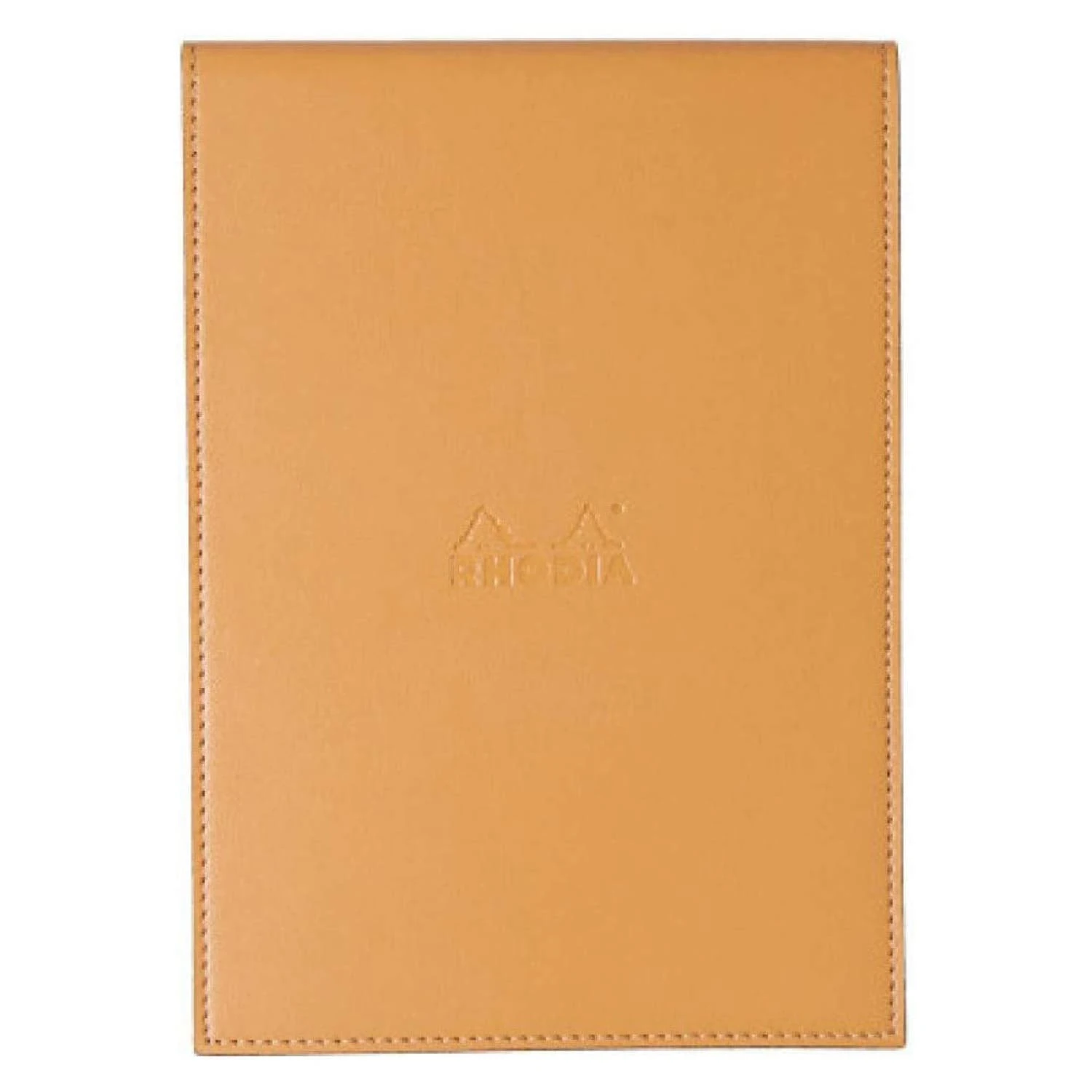 Rhodia Pad Holder In Orange With Graph Pad With Pen Loop - 6 X 8.75 1 Rhodia Pad Holder In Orange With Graph Pad With Pen Loop - 6 X 8.75