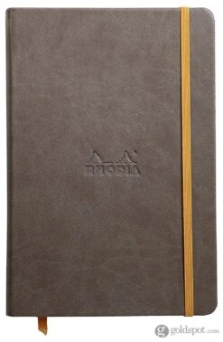 Rhodia Rhodiarama A5 Webbies Notebook In Chocolate - 5.5 X 8.25 -Pen & Paper Store rhodia rhodiarama a5 webbies notebook in chocolate 5 5 x 8 25 408