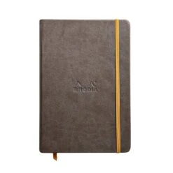 Rhodia Rhodiarama A5 Webbies Notebook In Chocolate - 5.5 X 8.25