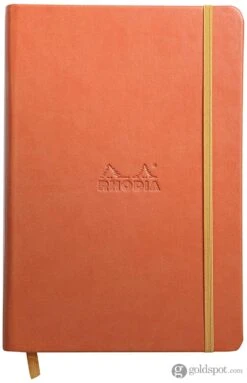 Rhodia Rhodiarama A5 Webbies Notebook In Tangerine - 5.5 X 8.25 -Pen & Paper Store rhodia rhodiarama a5 webbies notebook in tangerine 5 5 x 8 25 536