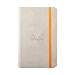 Rhodia Rhodiarama A6 Webbies Notebook In Beige - 3.5 X 5.5