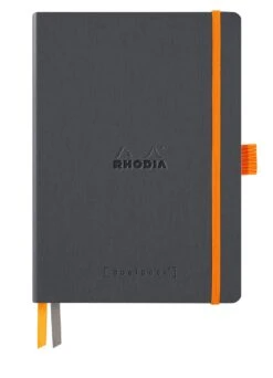 Rhodia Rhodiarama Dotted Goalbook In Titane - 5.5 In X 8.25