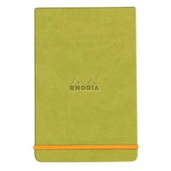 Rhodia Rhodiarama Webnotepad In Anise - 5.5 In X 8.25 In