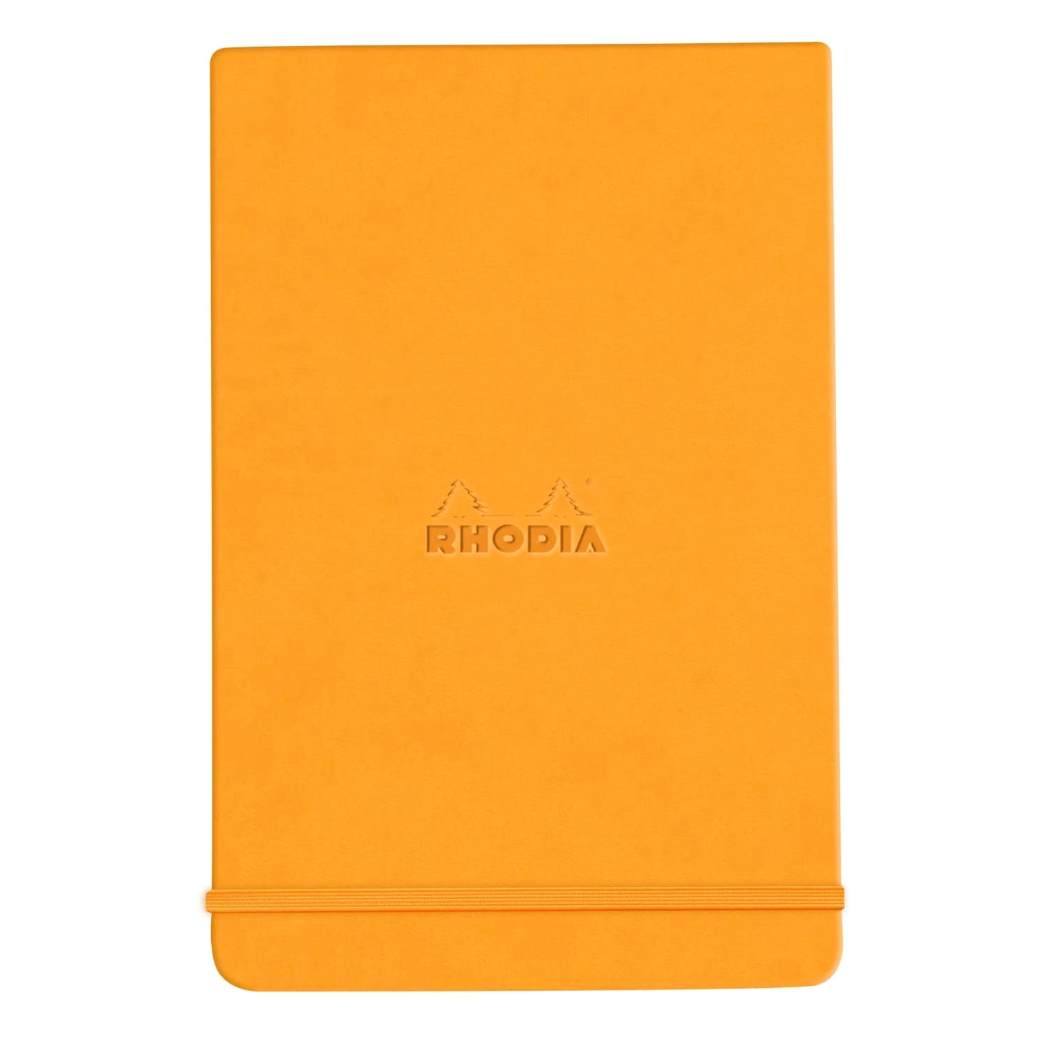 Rhodia Rhodiarama Webnotepad In Orange - 3.5 In X 5.5 In 1 Rhodia Rhodiarama Webnotepad In Orange - 3.5 In X 5.5 In