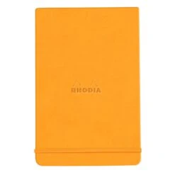 Rhodia Rhodiarama Webnotepad In Orange - 5.5 In X 8.25 In