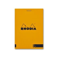 Rhodia Staplebound Blank Paper R Premium Notepad In Orange - 3.375 X 4.75