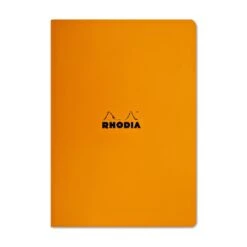 Rhodia Staplebound Graph Paper Notebook In Orange - 3 X 4.75