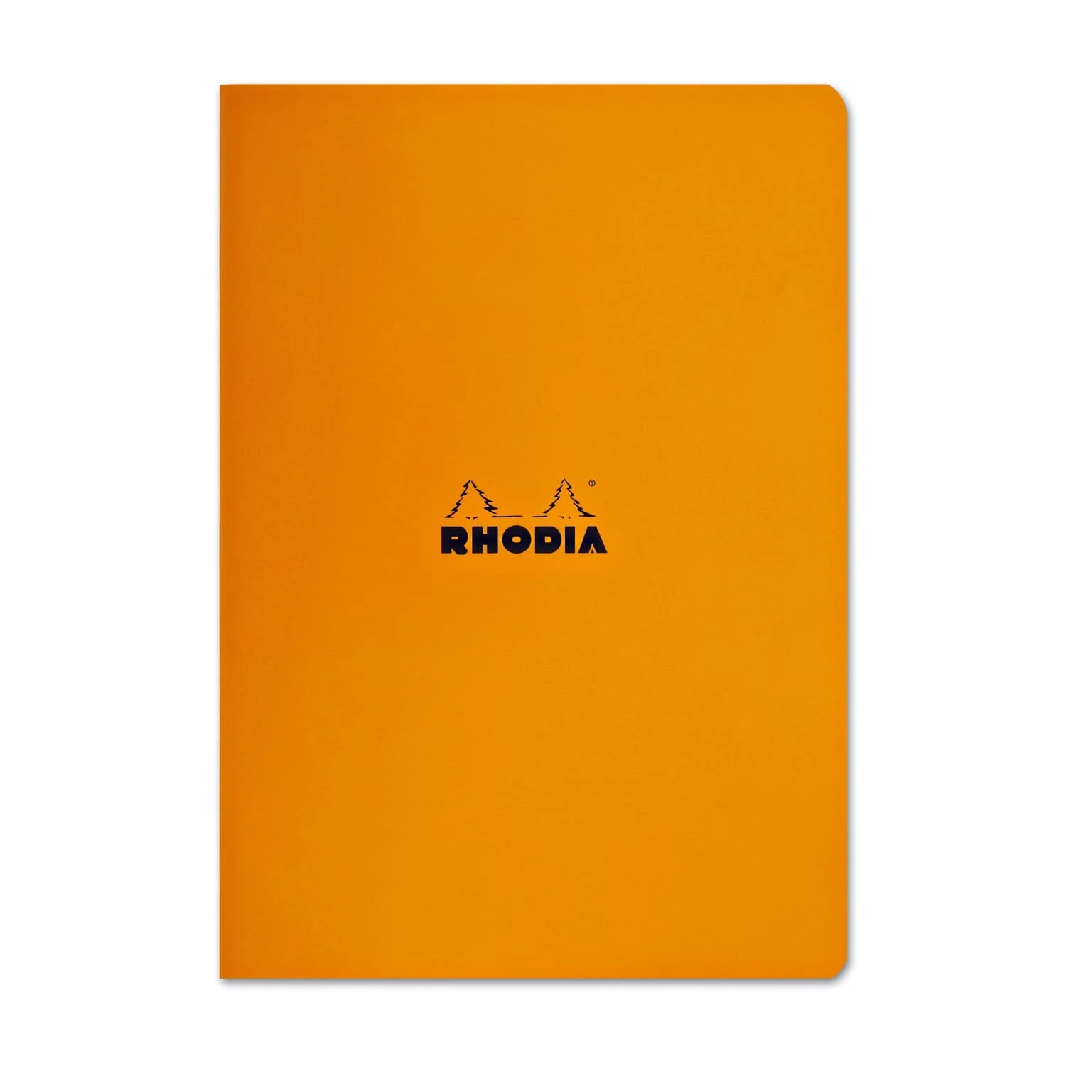 Rhodia Staplebound Graph Paper Notebook In Orange - 3 X 4.75 1 Rhodia Staplebound Graph Paper Notebook In Orange - 3 X 4.75