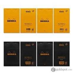 Rhodia Staplebound Graph Paper Notepad In Black - 5.75 X 5.75 -Pen & Paper Store rhodia staplebound graph paper notepad in black 5 75 x 948