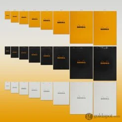 Rhodia Staplebound Graph Paper Notepad In Black - 8.25 X 8.25 -Pen & Paper Store rhodia staplebound graph paper notepad in black 8 25 x 110