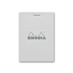 Rhodia Staplebound Graph Paper Notepad In Ice - 3 X 4