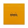 Rhodia Staplebound Graph Paper Notepad In Orange - 5.75 X 5.75