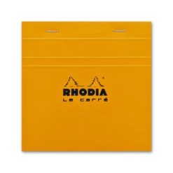 Rhodia Staplebound Graph Paper Notepad In Orange - 5.75 X 5.75