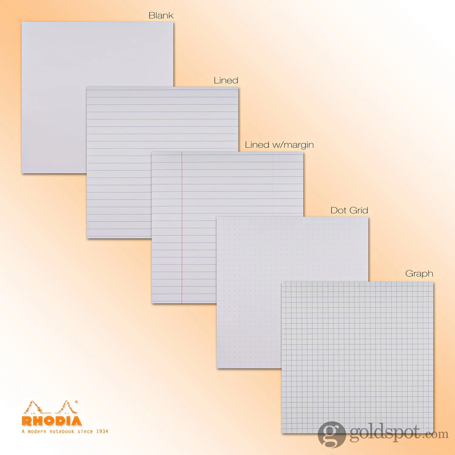 Rhodia Staplebound Lined Paper Notebook In Black - 8.25 X 11.75 3 Rhodia Staplebound Lined Paper Notebook In Black - 8.25 X 11.75 - Image 3