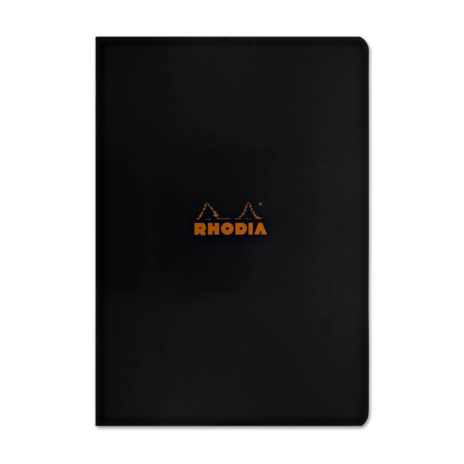 Rhodia Staplebound Lined Paper Notebook In Black - 8.25 X 11.75 1 Rhodia Staplebound Lined Paper Notebook In Black - 8.25 X 11.75