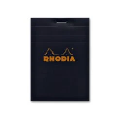 Rhodia Staplebound Notepad In Black - 3.375 X 4.75