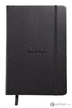 Rhodia Webnotebook In Black - 5.5 X 8.25 -Pen & Paper Store rhodia webnotebook in black 5 5 x 8 25 637