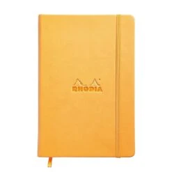 Rhodia Webnotebook In Orange - 5.5 X 8.25