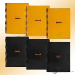 Rhodia Wirebound Graph Paper Notebook In Black - 9 X 11.75 -Pen & Paper Store rhodia wirebound graph paper notebook in black 9 x 11 75 873