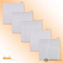Rhodia Wirebound Graph Paper Notepad In Orange - 4 X 6 -Pen & Paper Store rhodia wirebound graph paper notepad in orange 4 x 6 638