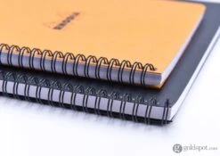Rhodia Wiredbound Lined Meeting Book Notebook In Black - 6.5 X 8.25 -Pen & Paper Store rhodia wiredbound lined meeting book notebook in black 6 5 x 8 25 123