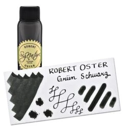 Robert Oster Bottled Ink In Grün-Schwarz (Green Black) - 50 ML