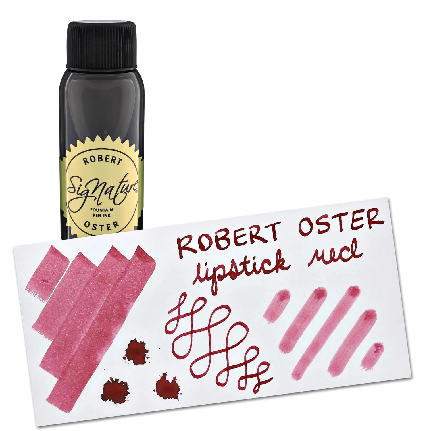 Robert Oster Bottled Ink In Lipstick Red - 50 ML 1 Robert Oster Bottled Ink In Lipstick Red - 50 ML