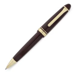 Sailor 1911 Large Ballpoint Pen In Maroon With Gold Trim