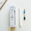 Sailor Compass Hocoro Dip Pen Set In White With Fine Nib And 1.0mm Calligraphy Nib